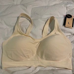 L Truekind Wirefree Shaper Bra, beige